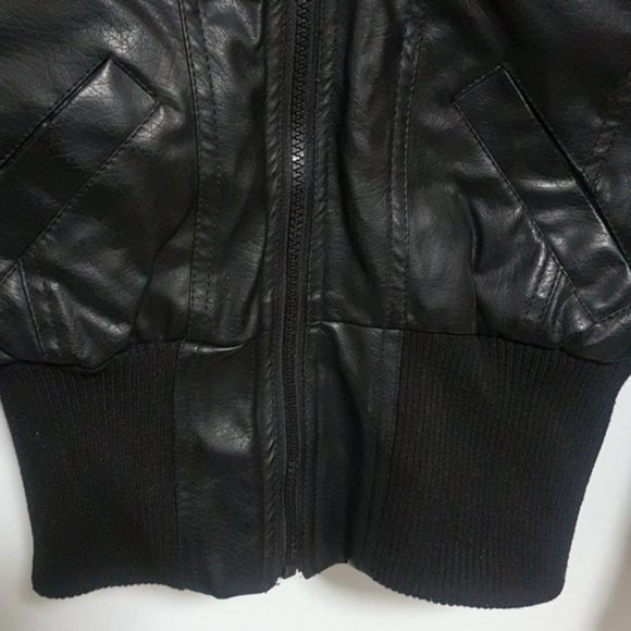 MOTO GEAR Faux Leather Jacket | Size S - Picture 6 of 16